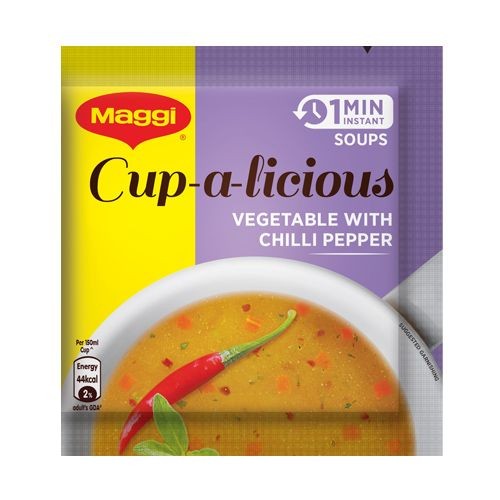 MAGGI Cup-a-licious Soups Vegetable with Chilli Pepper Soup