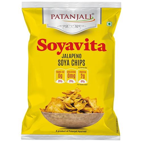 Jalapeno soya chips