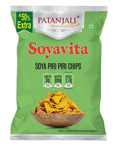 Soya piri-piri chips