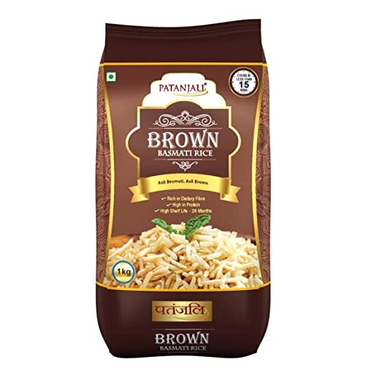 Brown rice pouch