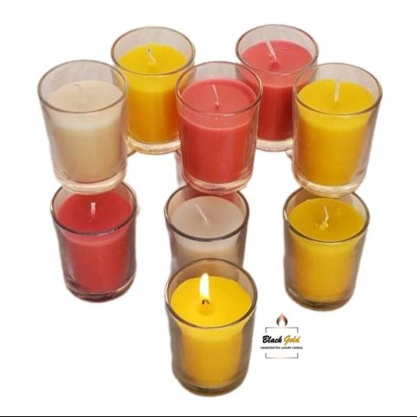 Glass Candles - Set 6