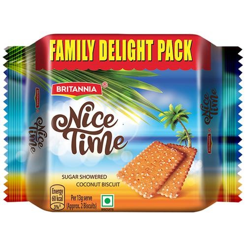 Britannia Nice Time Coconut Biscuits