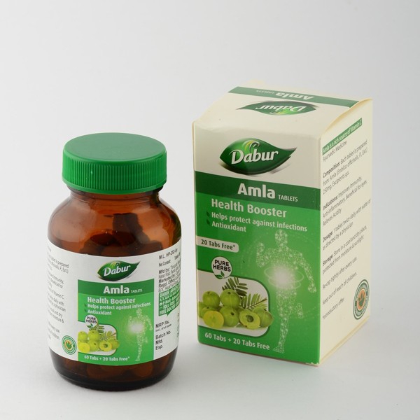 Dabur Pure Herbs Health Booster Amla Tablet