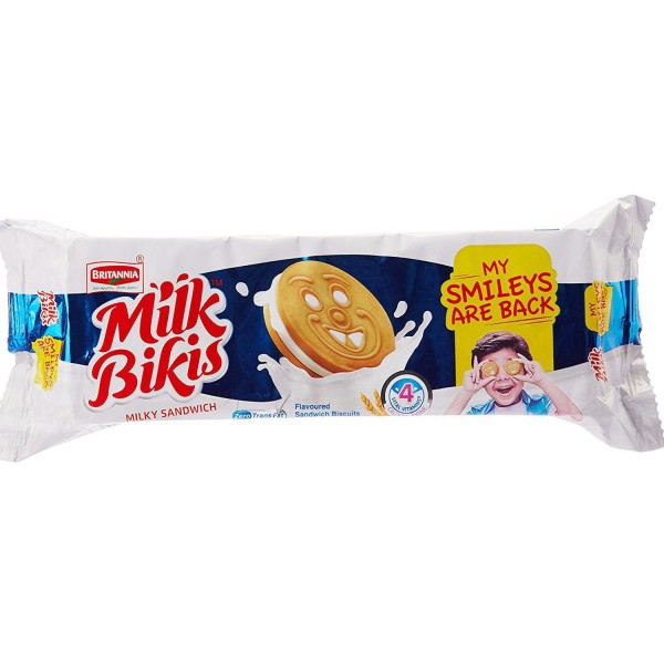 Britannia Milk Bikis Milk Cream Biscuits