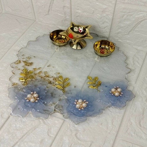 Resin Pooja Thali