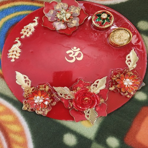 Resin Pooja Thaali