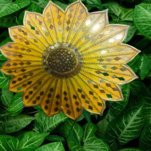 Sunflower Lippan Wall Decor Painting