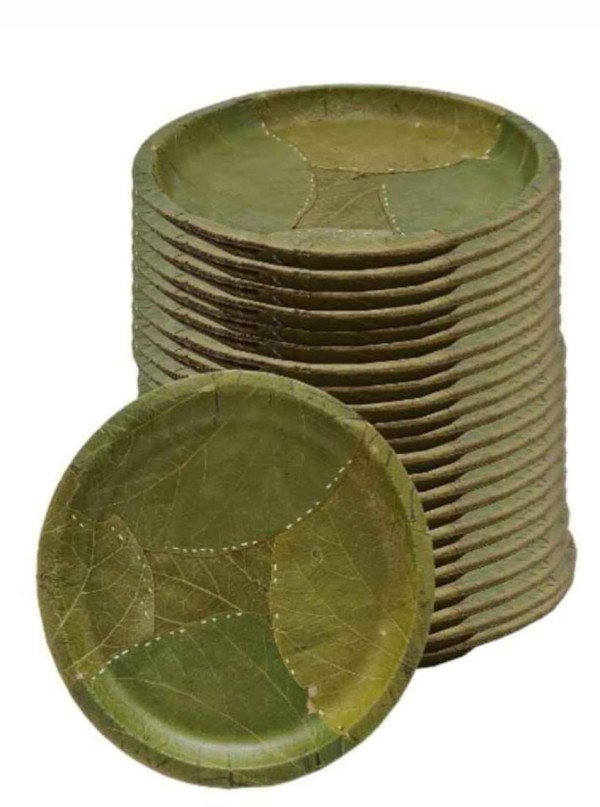 11.5" Adda (Siali) Leaf Plates (pack of 5000)