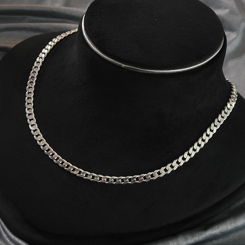 92.5 Pure Silver Men's Chain