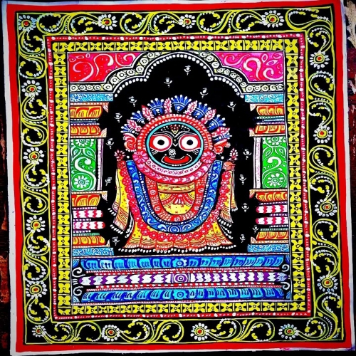 Lord Jagannath Pattachitra