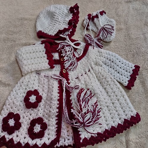 Wool Baby Girl Unique Sweater