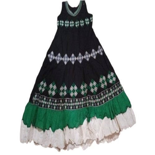 Cotton anarkali dress