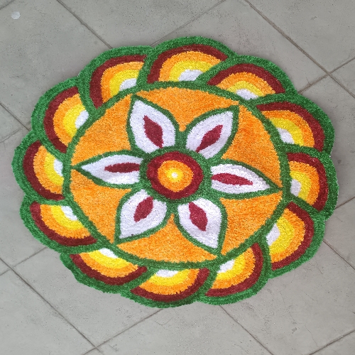 Readymade Rangoli Mat