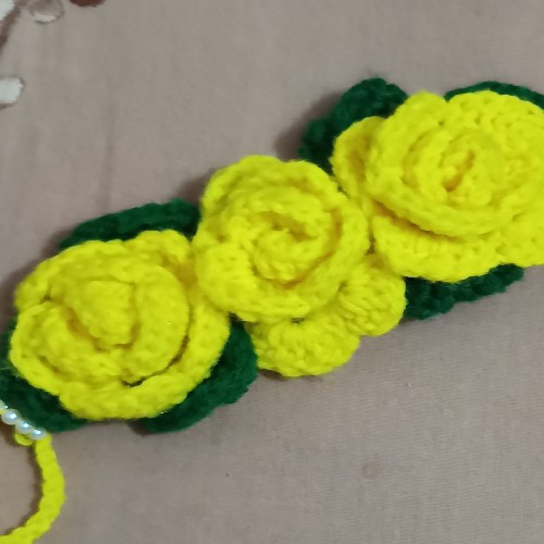 Wool Haldi  Gajra