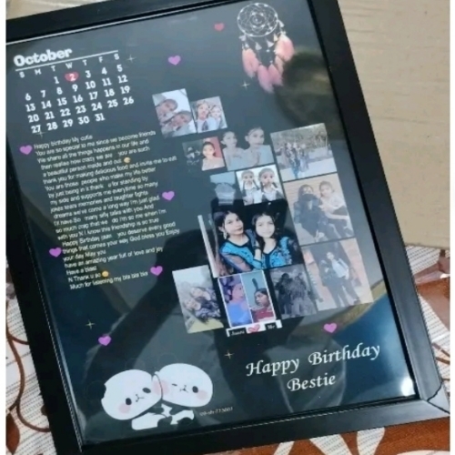 Customize photo Frame