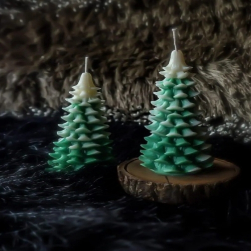 Christmas Tree Candle