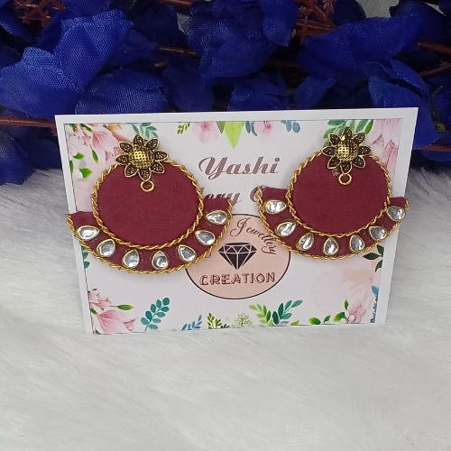 Fabric Earring