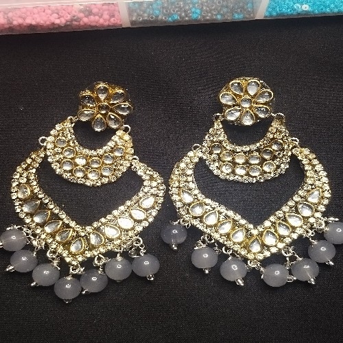 Kundan earrings