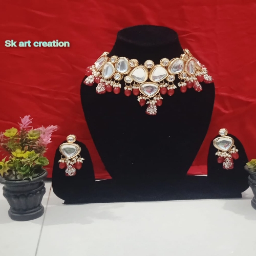 Heavy kundan necklace