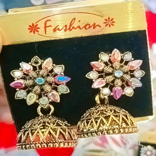 Fancy Stone Jhumka