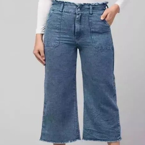 Fancy Plazo Trousers Jeans