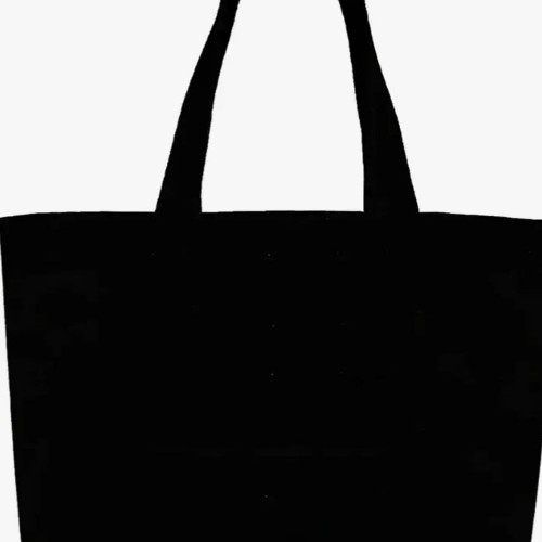 Black Carry Tote Bag