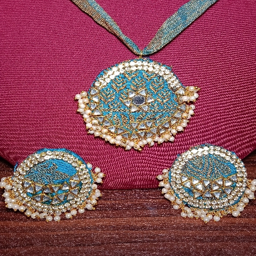 Fabric Jewellery Set