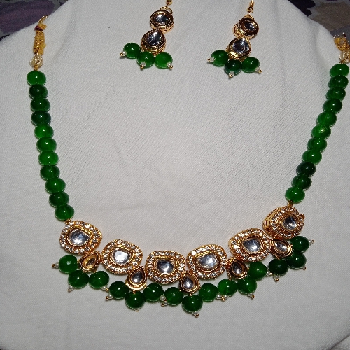 Heavy kundan Nacklace Set