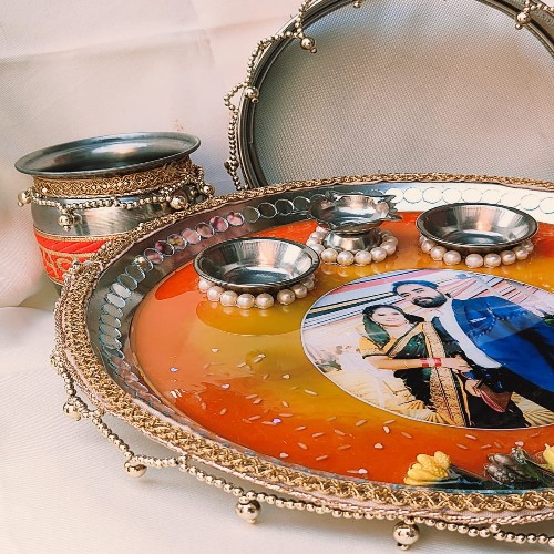 Customized Karvachauth Thali